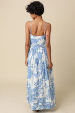 Load image into Gallery viewer, Tiana Gathered Floral Maxi Dress