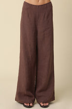 Load image into Gallery viewer, Rita Wide-leg Linen Pants