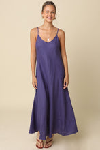 Load image into Gallery viewer, Cody Linen Slip Maxi Dress