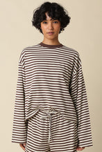 Load image into Gallery viewer, Sadie Stripe Lounge Top