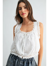 Load image into Gallery viewer, Embroidered Anglaise Top