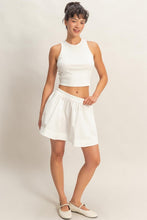 Load image into Gallery viewer, Sleeveless Ribbed Top And Skirt Set