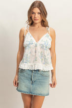 Load image into Gallery viewer, Floral Lace Trim Camisole
