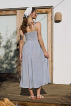 Load image into Gallery viewer, Corset Detail Midi Dress

