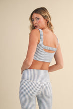 Load image into Gallery viewer, Gingham Sports Bra
