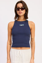 Load image into Gallery viewer, Racer Back Tank Top With Beading
