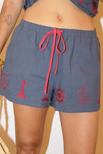 Load image into Gallery viewer, Nautical Embroidered Shorts
