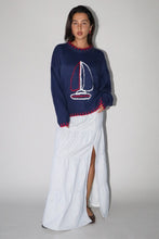 Load image into Gallery viewer, Drawstring Striped Maxi Skirt

