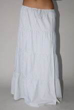 Load image into Gallery viewer, Drawstring Striped Maxi Skirt
