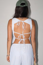 Load image into Gallery viewer, Striped Open Back Top
