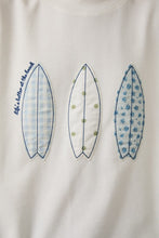 Load image into Gallery viewer, Crew Neck Boat Patchwork Printed Sweatshirt

