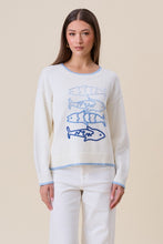 Load image into Gallery viewer, Three Fish Sweater
