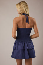 Load image into Gallery viewer, Halter Neck Mini Dress
