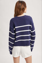 Load image into Gallery viewer, Sailboat Striped Sweater
