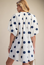 Load image into Gallery viewer, Puff-sleeve Mini Shift Dress
