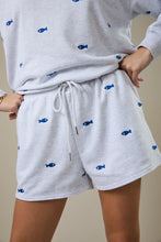 Load image into Gallery viewer, Fish Embroidered Shorts
