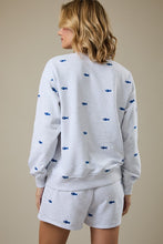 Load image into Gallery viewer, Fish Embroidered Sweatshirt
