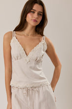Load image into Gallery viewer, Double Strap Lace Trim Detail Top
