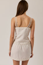 Load image into Gallery viewer, Double Strap Lace Trim Detail Top
