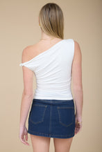 Load image into Gallery viewer, Asymmetrical Off The Shoulder Knit Top
