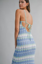 Load image into Gallery viewer, Halter Neck Knit Maxi Dress
