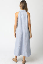 Load image into Gallery viewer, Mylee Sleeveless V-neck Linen Dress
