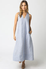 Load image into Gallery viewer, Mylee Sleeveless V-neck Linen Dress
