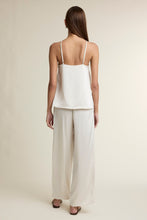 Load image into Gallery viewer, Textured Halter Cami Top And Wide Leg Pants Set
