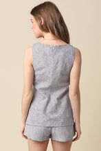 Load image into Gallery viewer, Brielle Linen Sleeveless Top
