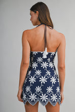 Load image into Gallery viewer, Floral Halter Neck Mini Dress
