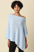 Load image into Gallery viewer, Lilia Asymmetrical Knit Poncho Top
