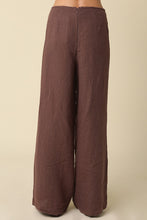 Load image into Gallery viewer, Rita Wide-leg Linen Pants
