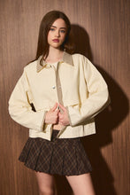 Load image into Gallery viewer, Shacket With Gingham Contrast Detailing
