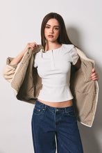 Load image into Gallery viewer, Gingham Contrast Reversible Jacket
