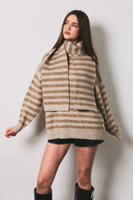 Load image into Gallery viewer, Oversized Sweater With Scarf
