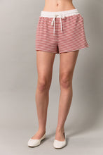 Load image into Gallery viewer, Mid Rise Stripe Shorts
