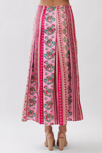 Load image into Gallery viewer, Border Print Side Zipper Maxi Skirt

