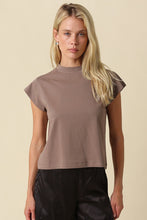 Load image into Gallery viewer, Valerie Cap Sleeve Crop Tee
