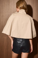 Load image into Gallery viewer, Cape Trench Coat
