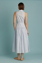 Load image into Gallery viewer, Curved Yoke Midi Shirt Dress

