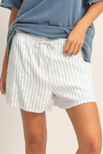 Load image into Gallery viewer, Striped Drawstring Shorts
