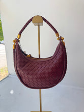 Load image into Gallery viewer, Small Woven Hobo Bag
