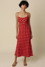 Load image into Gallery viewer, Clara Polka Dot Midi Dress
