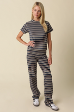 Load image into Gallery viewer, Riley Stripe Lounge Pants
