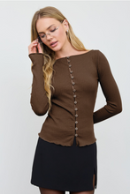 Load image into Gallery viewer, Hailey Long Sleeve Top

