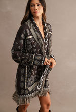 Load image into Gallery viewer, Bandana Print Cardigan
