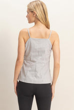 Load image into Gallery viewer, Pinstripe Button Front Camisole
