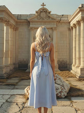 Load image into Gallery viewer, Powder Blue Midi Dress
