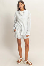 Load image into Gallery viewer, Striped Button-Up Shirt

