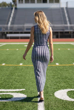 Load image into Gallery viewer, Gingham Sweater Tank &amp; Maxi Skirt Set
